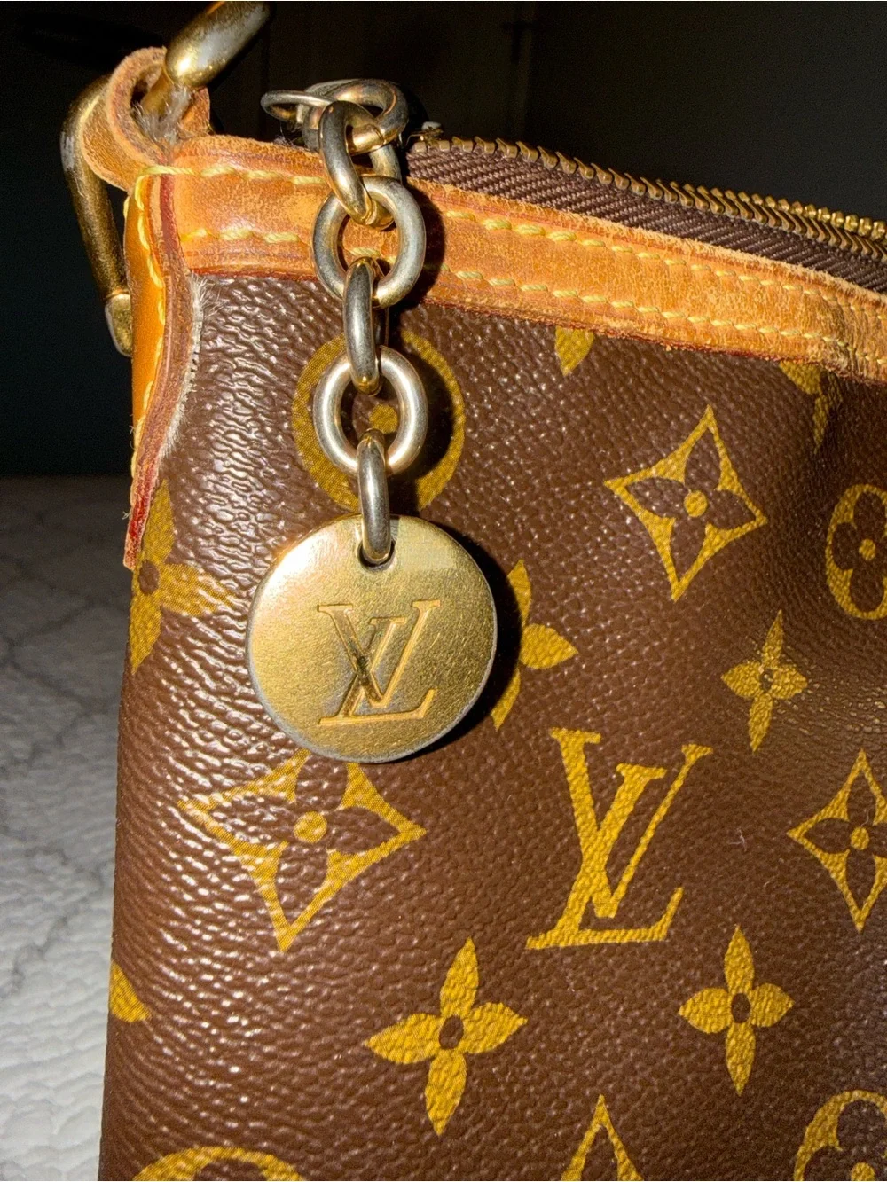 Louis Vuitton Palermo PM-COA included.